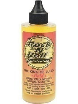 Rock and Roll Chain Lube | Gold Lube 4oz