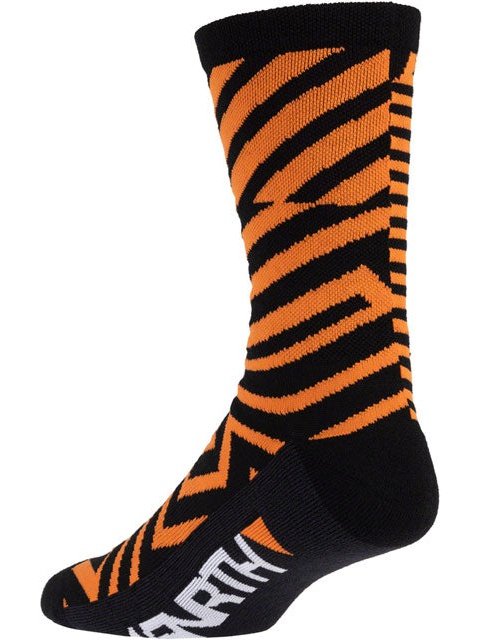 45NRTH Dazzle Midweight Wool Sock - Orange