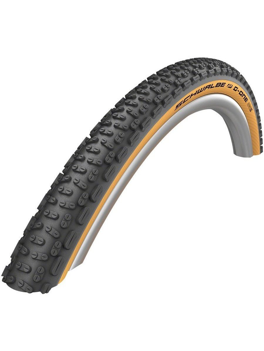 Schwalbe G-One Ultrabite Tire - 700 x 38, Tubeless, Folding, Classic-Skin, Performance, Addix