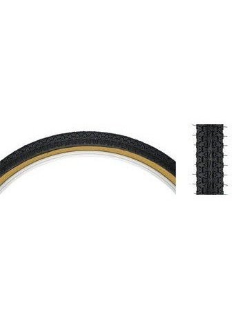 Kenda Street K52 Tire - 24 x 1.75, Clincher, Wire, Black/Tan, 22tpi